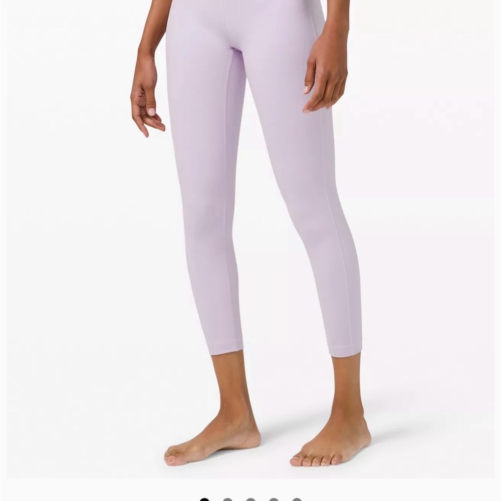 Lululemon Athletica top and bottom set Lavender size 4 - Picture 2 of 5